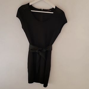 Tag Studio Stretch Dark Brown midi dress Size S